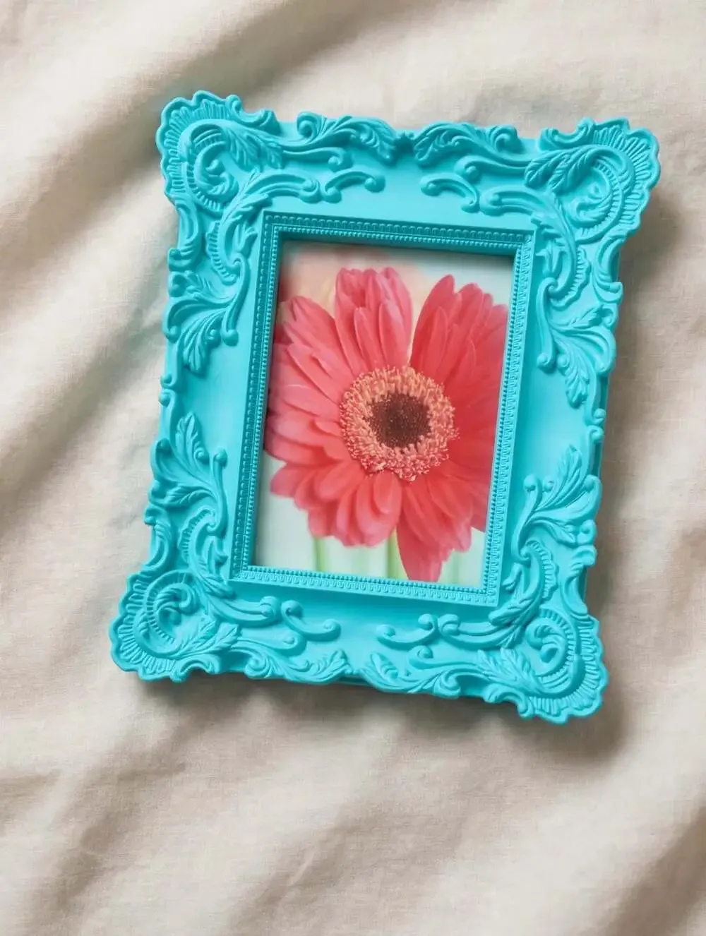 Mainstays Picture Frame Size 5x7 Mint Baroque